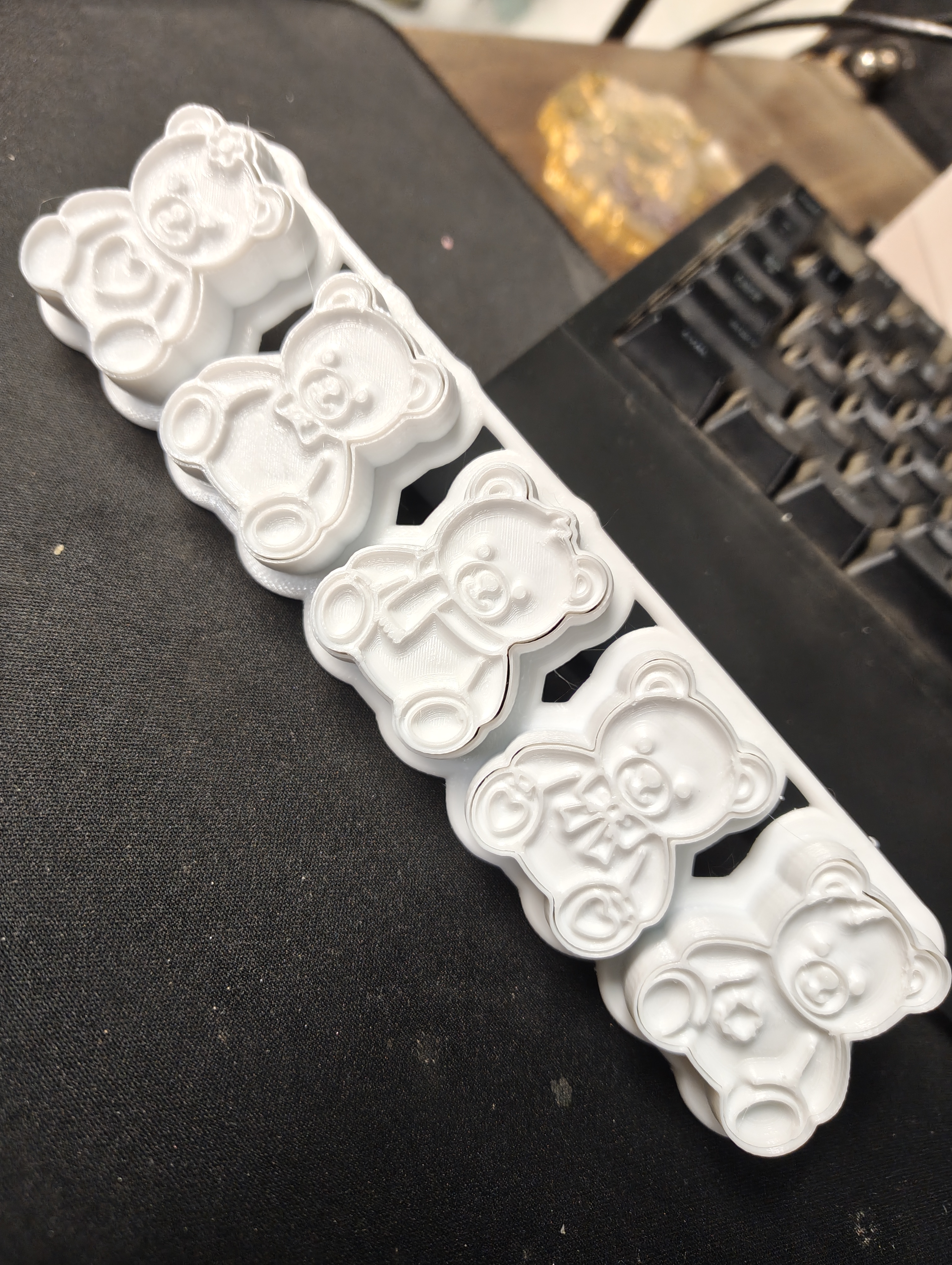 Bear-ly Controlled Chaos Cookie Cutters