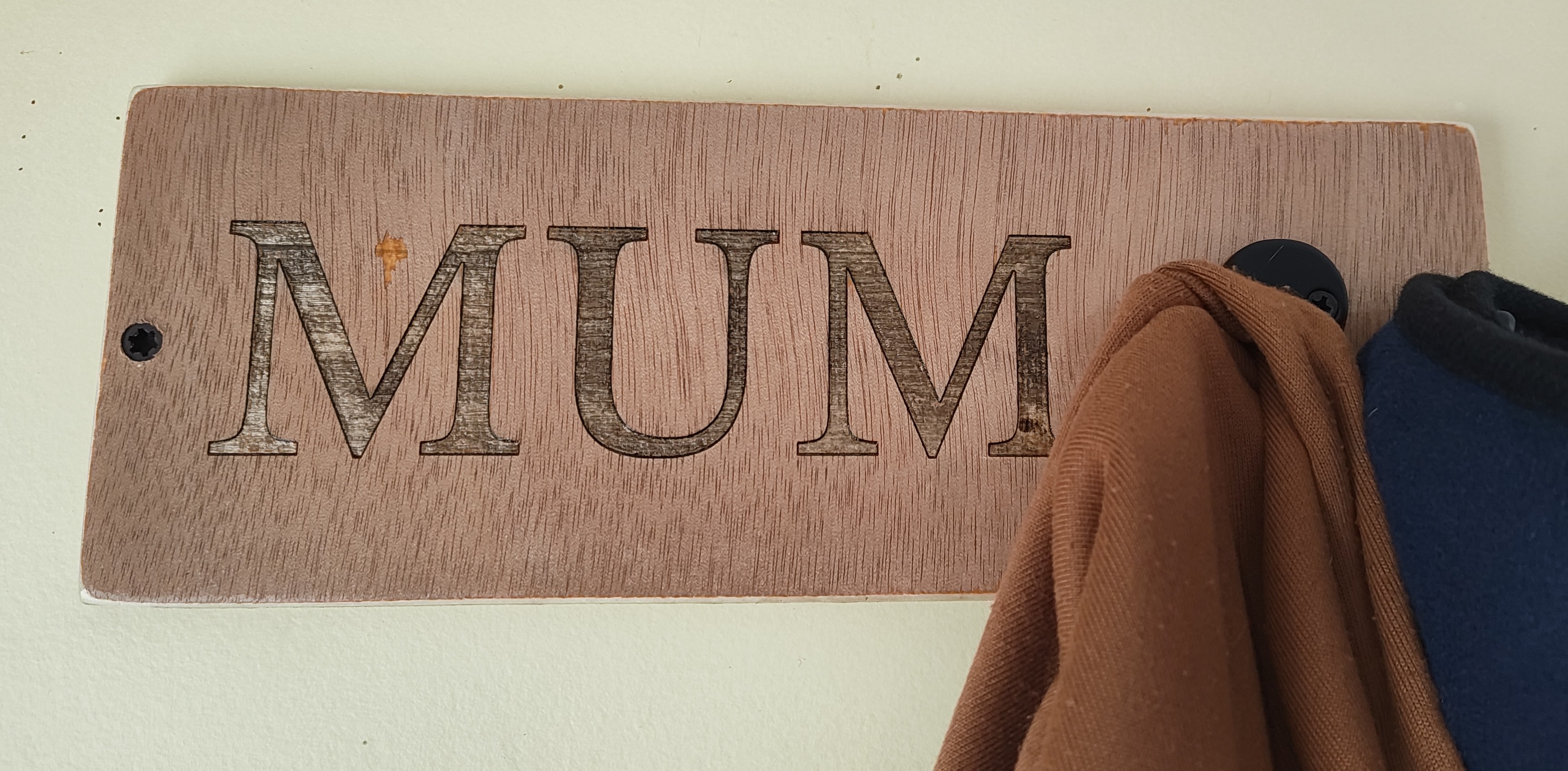 Custom Laser Engraved Bag Hook