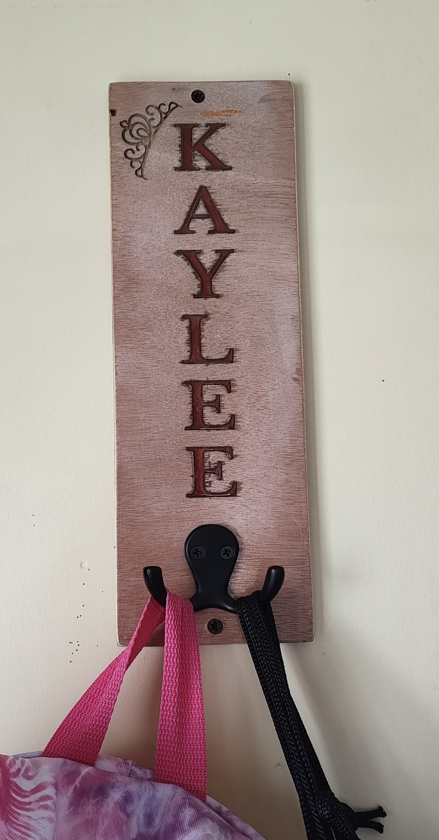 Custom Resin Filled Bag Hook