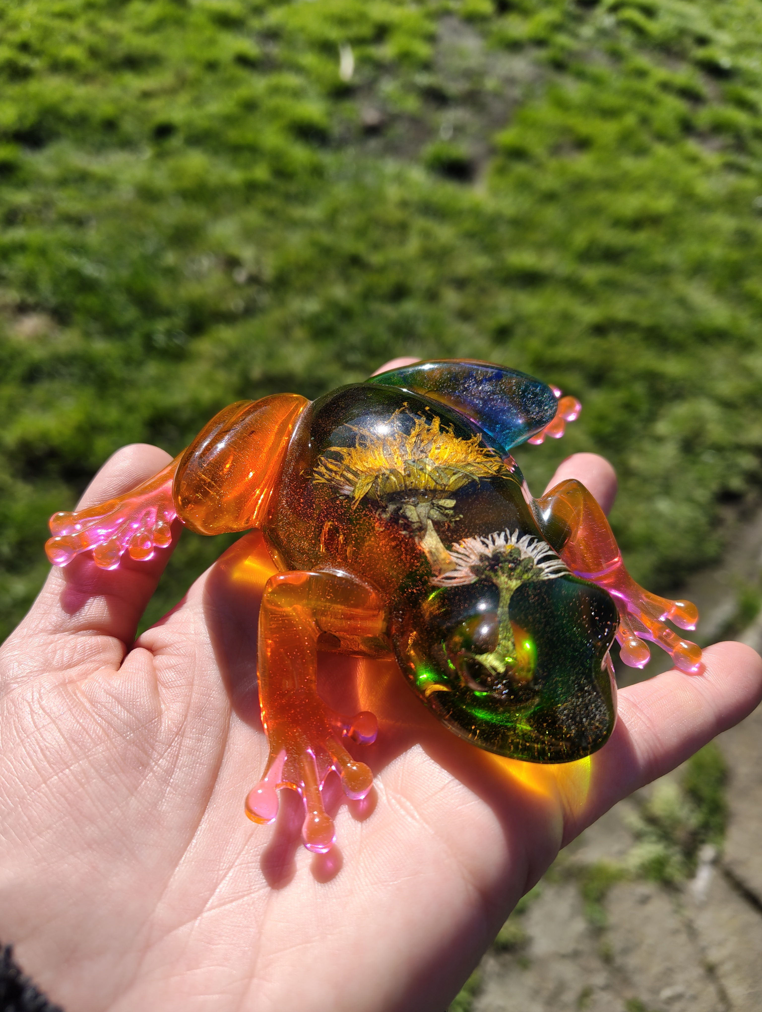 "Forg The Frog" Resin Figurine