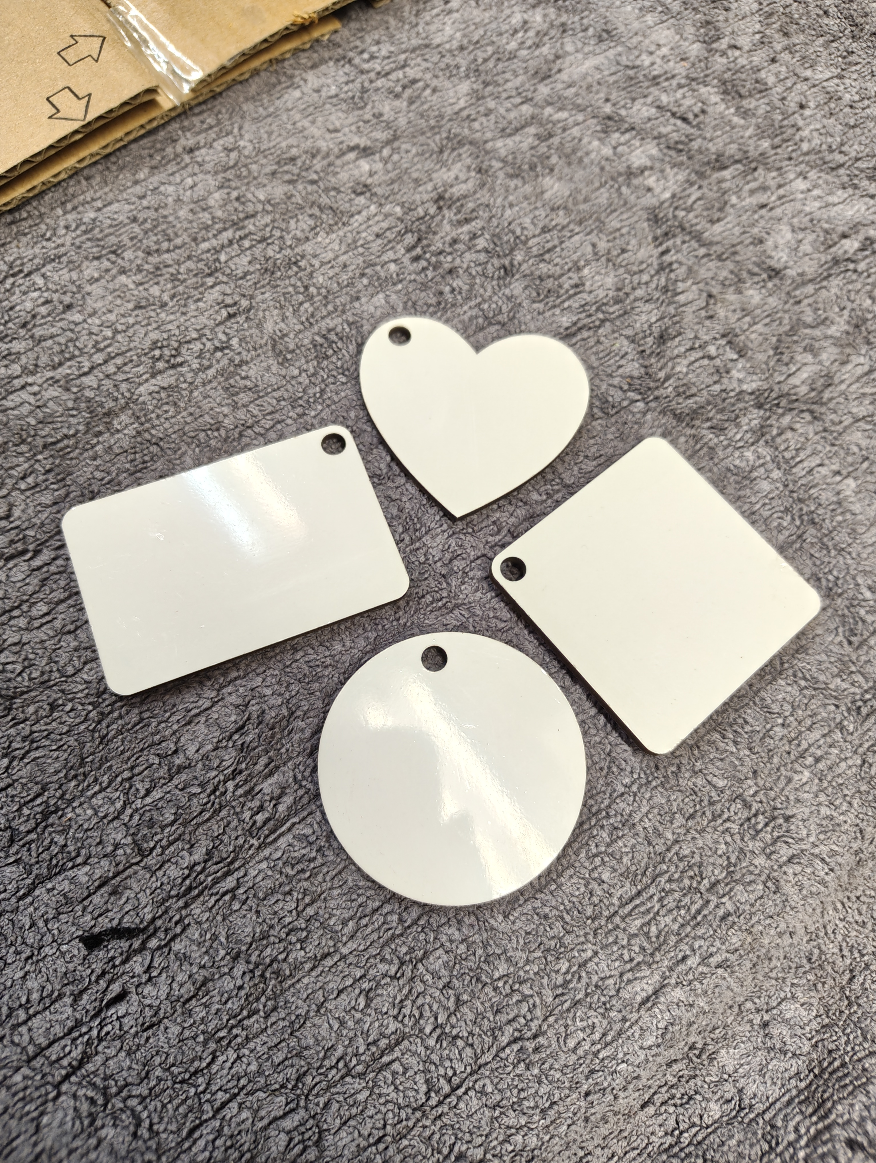 Custom Double-Sided Photo & Keepsake Keyring