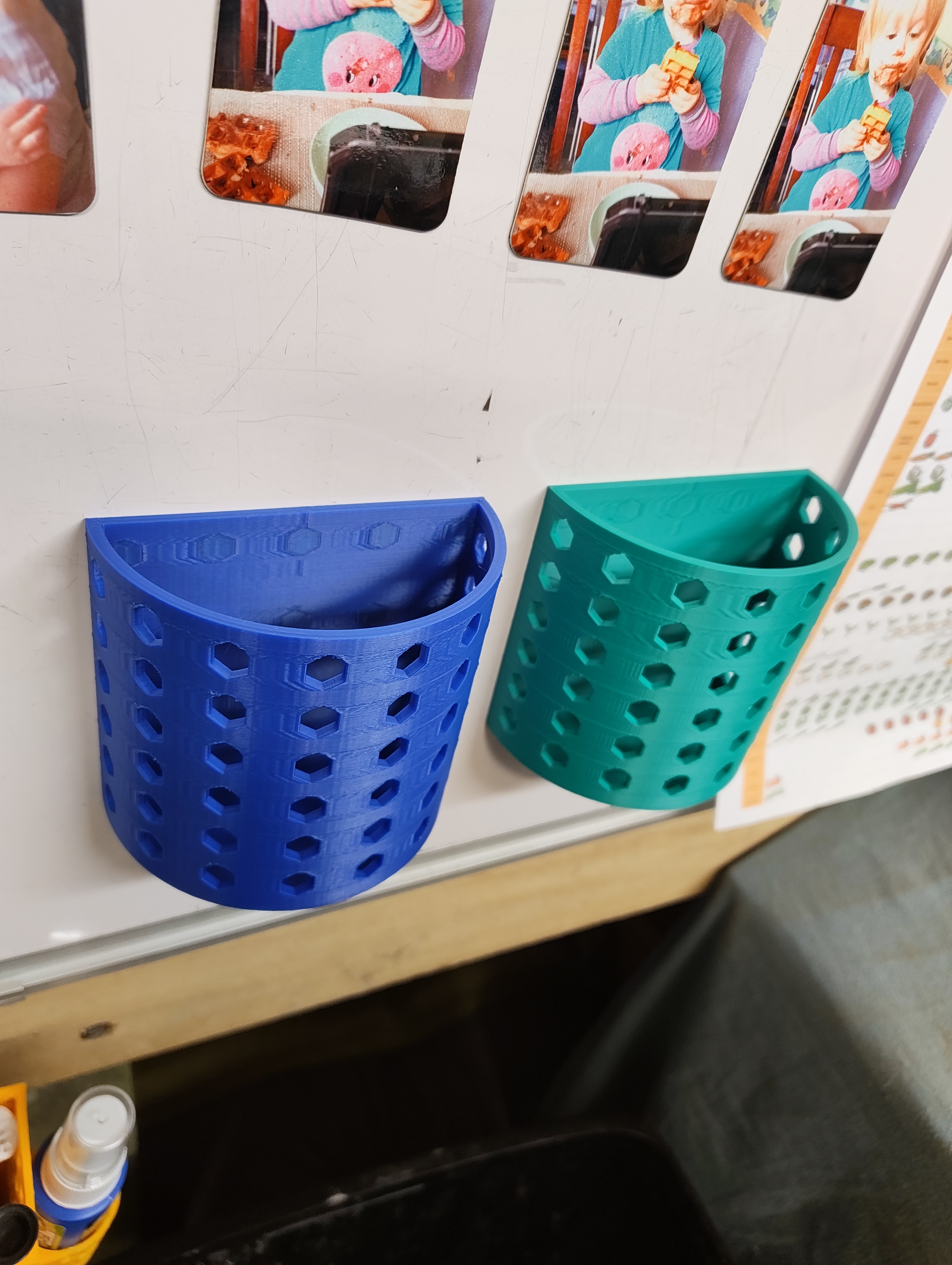 Magnetic 3D Printed Pen & Marker Caddy